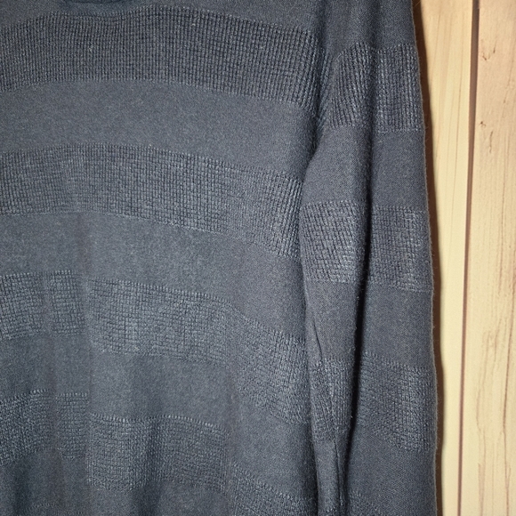Geoffrey Beene Midnight Blue Mens Sweater Size Large - Picture 5 of 8
